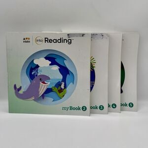 First Grade 1 HMH Into Reading Practice Workbook Text 2-5 My Book Home School